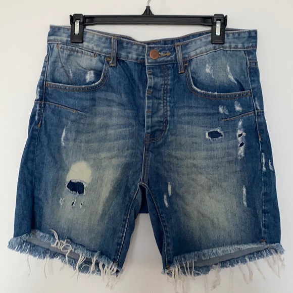 One Teaspoon Other - One Teaspoon men’s denim shorts